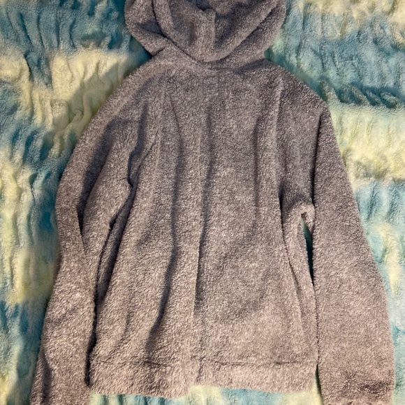 Billabong Sherpa Teddy Bear Zip Up Hoodie Size Lg - Picture 3 of 9